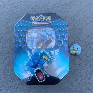 ‼️SOLD Pokémon TCG Hidden Fates Tin Gyarados GX